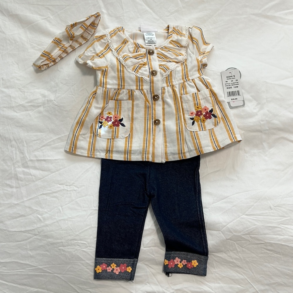 Baby girl complete outfit!